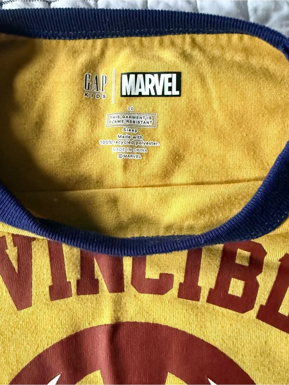 GAP x Marvel Iron Man Kids Pajama Set